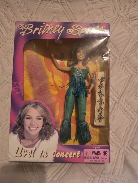 Other - Britney spears Live! In Concert Doll, New in box
